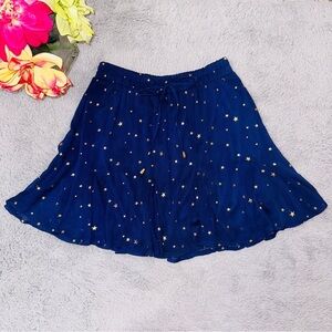 Gold stars swirly skirt